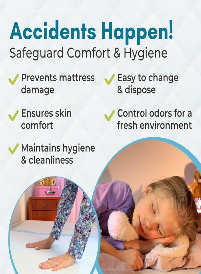 Nurture Valley 30 Heavy Duty 24 x 36 Ultra Absorbent Bed Pads by Nurture | Waterproof Disposable Chux Liners, Underpads, Adult Incontinence Chucks | Hospital Grade - Image 3